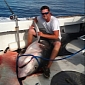 Marines Snatch 700-Pound (317-Kg) Tiger Shark During Bachelor Party