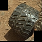 Mars Is Not Kind to Curiosity's Wheels