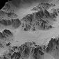 Martian Crater Rim Gets Enhanced 3D Model