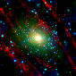 Maser Reveals Andromeda's Path