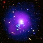 Massive Amounts of Radiations Found in Nearby Cosmic Cluster
