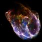 Massive Oxygen Shell Found in Magellanic Cloud