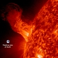 Massive Recent Sun Eruption Could Engulf 20 Earths and Have Room to Spare -  Video