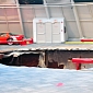 Massive Sinkhole Swallows 8 Classic Cars at National Corvette Museum in the US