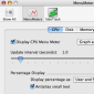 MenuMeters Now Compatible with Mac OS X 10.6 - Free Download