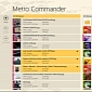 Metro Commander for Windows 8 Receives Update – Free Download