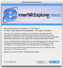 microsoft internet explorer 5.5 for mac