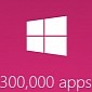 Microsoft Confirms Windows Phone Store Now Has More Than 300,000 Apps