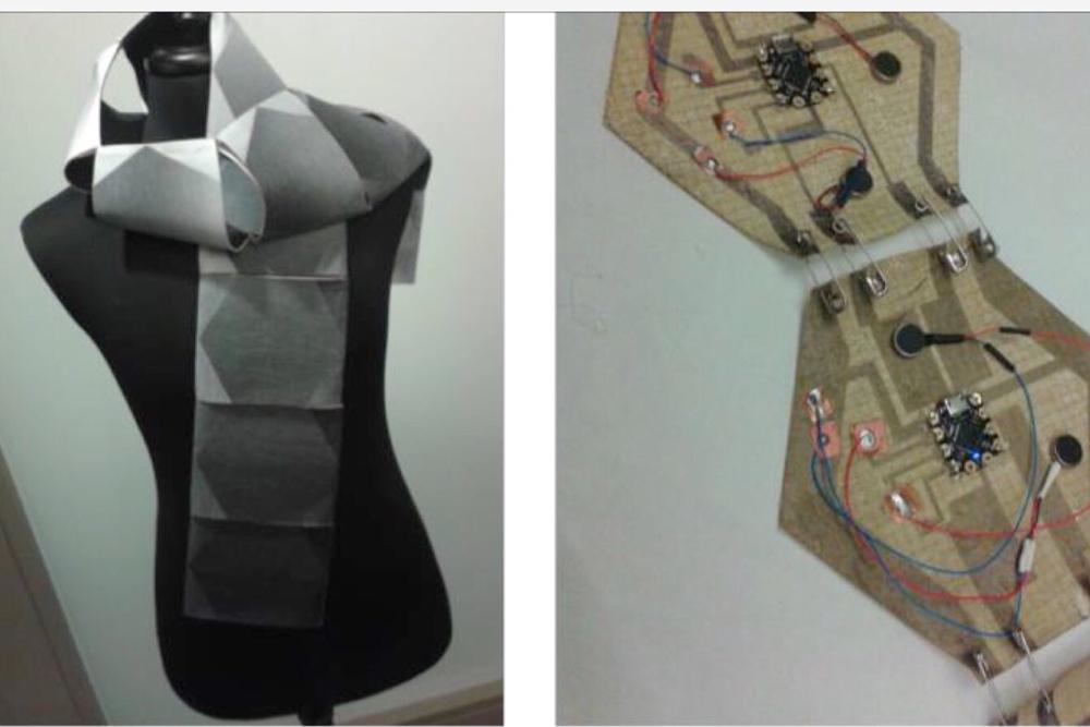 Microsoft Creates a Smart Scarf That Can Vibrate and Heat Up