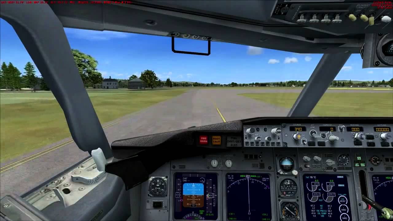 fsx acceleration race cockpit instruments