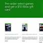 Microsoft Giving Free Gift Cards with Xbox One and Xbox 360 Game Pre-Orders