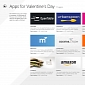 Microsoft Highlights Windows 8.1 Apps for Valentine’s Day