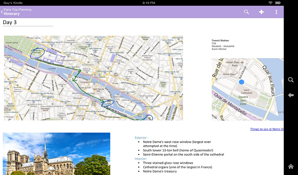 how to update onenote on fire tablet