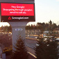 Microsoft Places Anti-Gmail Billboard Near Google’s HQ