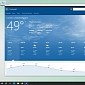 Microsoft Releases New Weather App for Windows 10 with Hamburger Button - Gallery