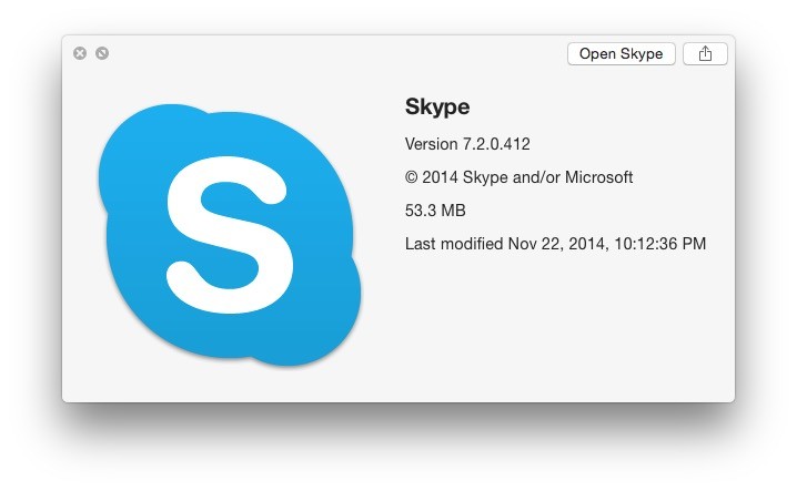 skype download for mac 10.9