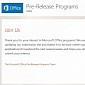 Microsoft Suspends Office Beta Registrations