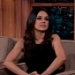 Mila Kunis Makes First Appearance Since Giving Birth, on The Late Show with Craig Ferguson – Video