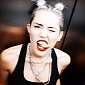 Miley Cyrus Hits the Studio with Kanye West for “Black Skinhead” Remix