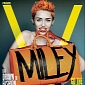 Miley Cyrus Shows Plenty of Skin in V Magazine Photospread – Video