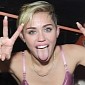 Miley Cyrus Spoofs Nicki Minaj with Giant Fake Derriere – Photo