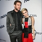 Miley Cyrus and Liam Hemsworth Walk the Red Carpet Together, Look Happier than Ever