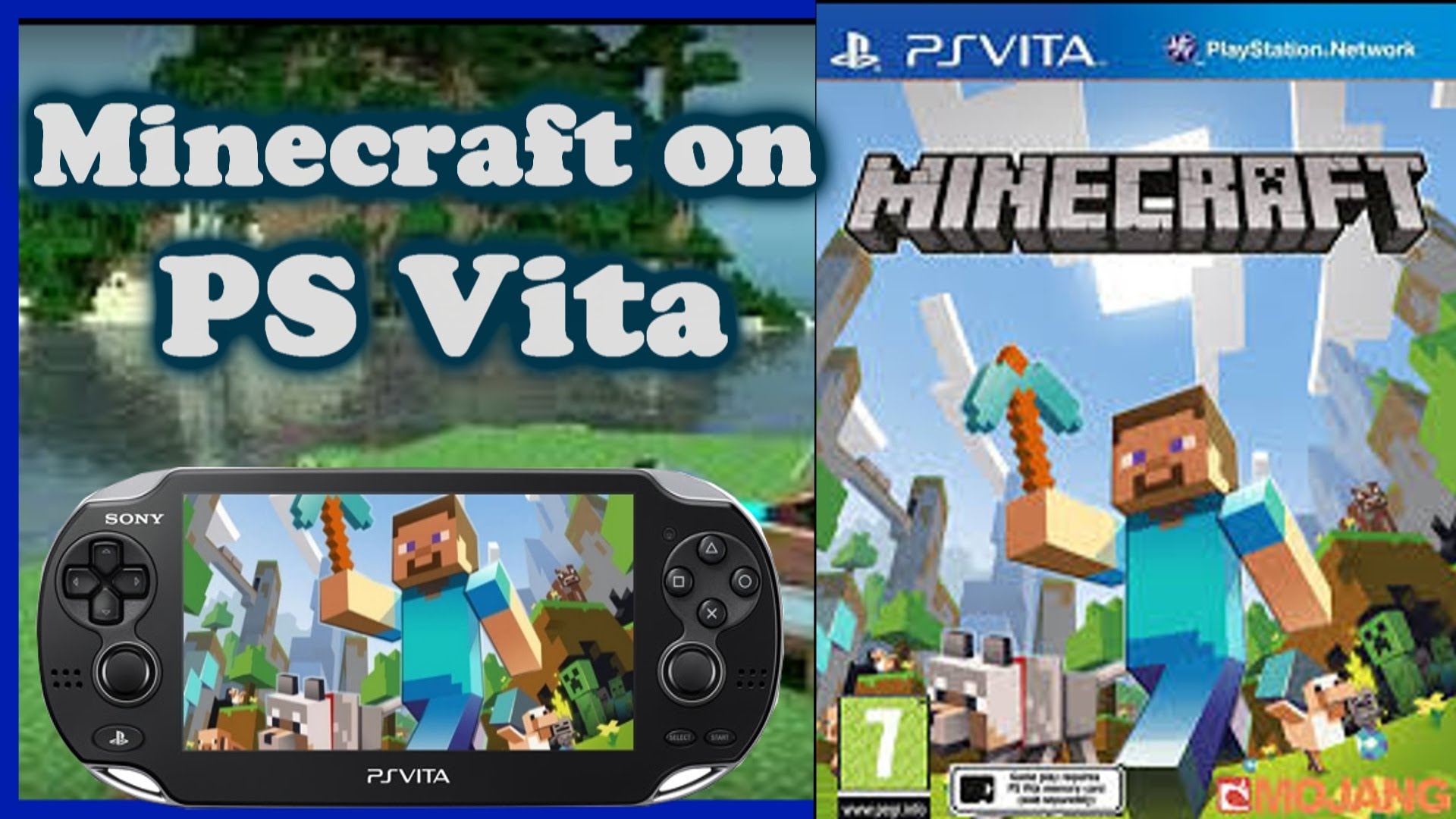 Minecraft Videos Show The Game Looking Great On The Playstation Vita