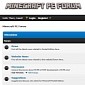 Minecraft Pocket Edition Forum Hacked Before Going Belly Up