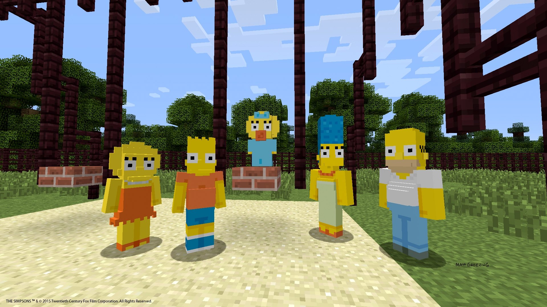 Minecraft Update And The Simpsons Dlc Coming To Ps4 Ps3 Ps Vita This Week