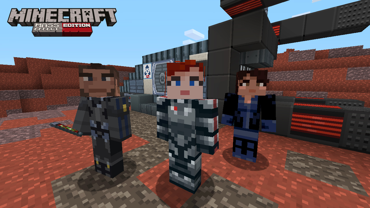 Minecraft On The Xbox 360 Will Get A Mass Effect Mash Up Pack On September 4