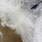 Minnesota Blizzard Aftermath Seen from Space