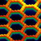 Molecules Spontaneously Form Honeycomb Network Featuring Pores of Unprecedented Size