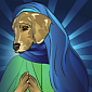 “Mother of Dog”: New Billboard Shows a Canine Virgin Mary