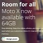 Moto X 64GB Now Available in the United States