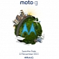 Motorola Confirms Moto G Announcement for November 13