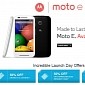 Motorola Moto E on Sale in India for Rs 6,999 via Flipkart, Here Are the Launch Day Deals