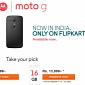 Motorola Moto G 16GB Reservations Opened at Flipkart