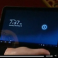 Motorola's Honeycomb Tablet's Homescreen Photographed