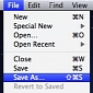 Mountain Lion Brings Back “Save As” Function, Sort Of