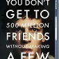 Movie Poster Claims Facebook Has 500 Million Users