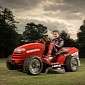 Mow the Lawn at 130 mph (209 km/h) with Honda's Mean Mower – Video [WSJ]