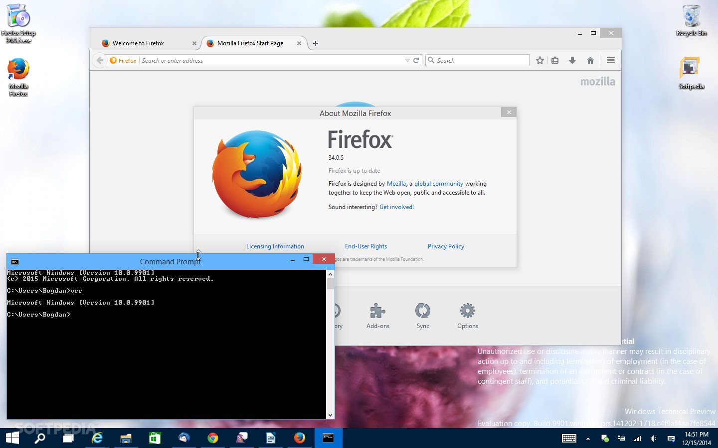 how can I download foxfire for windows 10