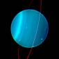 Multiple Cometary Punches Tilted Uranus' Orbit