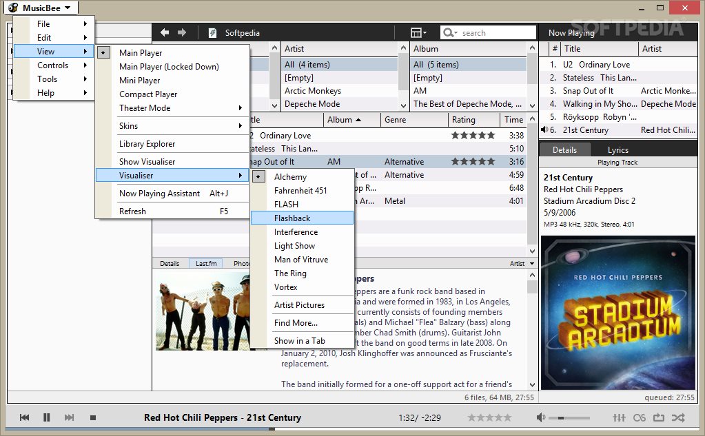 Musicbee Review Audio Player For Large Music Collections
