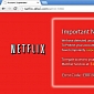 Netflix Phishing Scam Used to Trick People into Calling Tech Support Scammers
