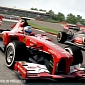 New F1 2013 Gameplay Video Takes a Ferrari Around Monza