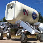 New Moon Rover Tested on JPL Grounds