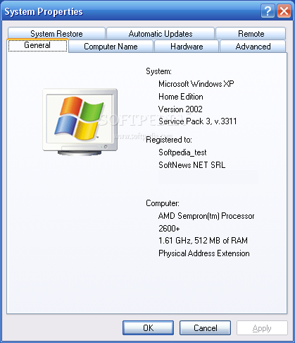 serial windows xp starter edition sp3