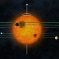 Newly Found Star System Features Ordered Planetary Orbits