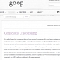 News of Gwyneth Paltrow's Separation Crashes Her Goop Website